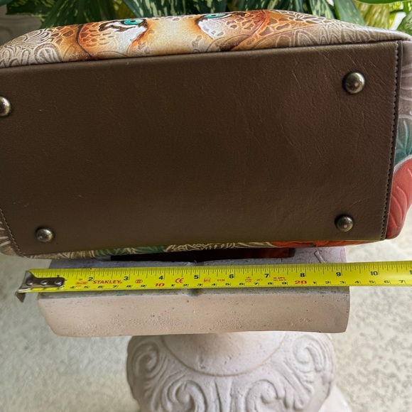 ANUSCHKA Cleopatra's Leopard Print Crossbody Bag - Picture 14 of 16